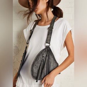 Free People Olympia Leather Harness Bag